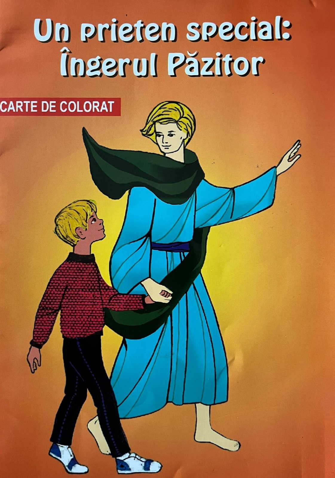 Un prieten special: Îngerul Păzitor - Carte de colorat