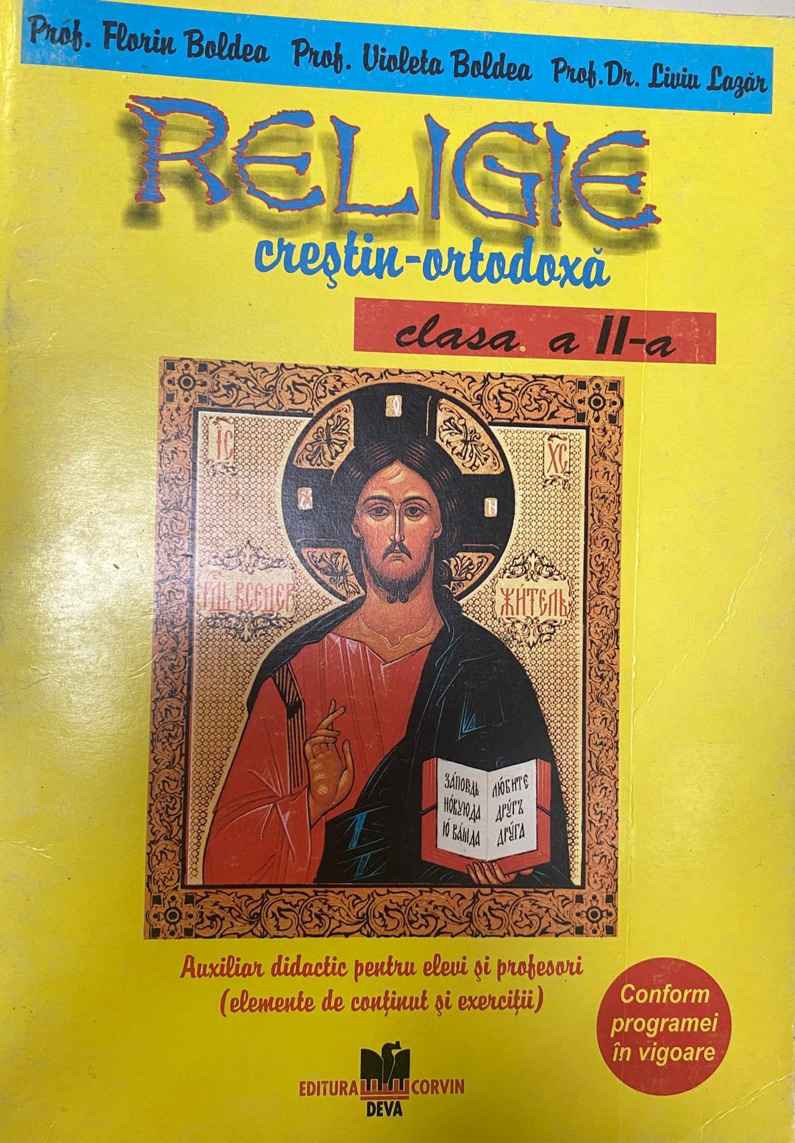 Religie creștin-ortodoxă-clasa II