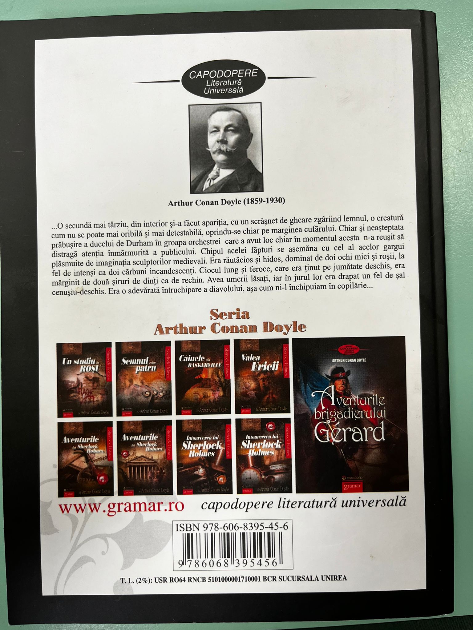 O lume dispărută — verso