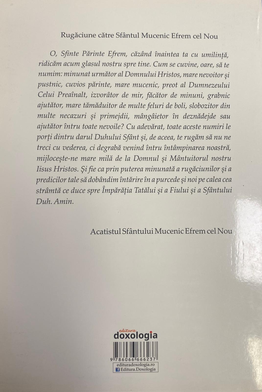 Sfăntul Efrem cel Nou — verso