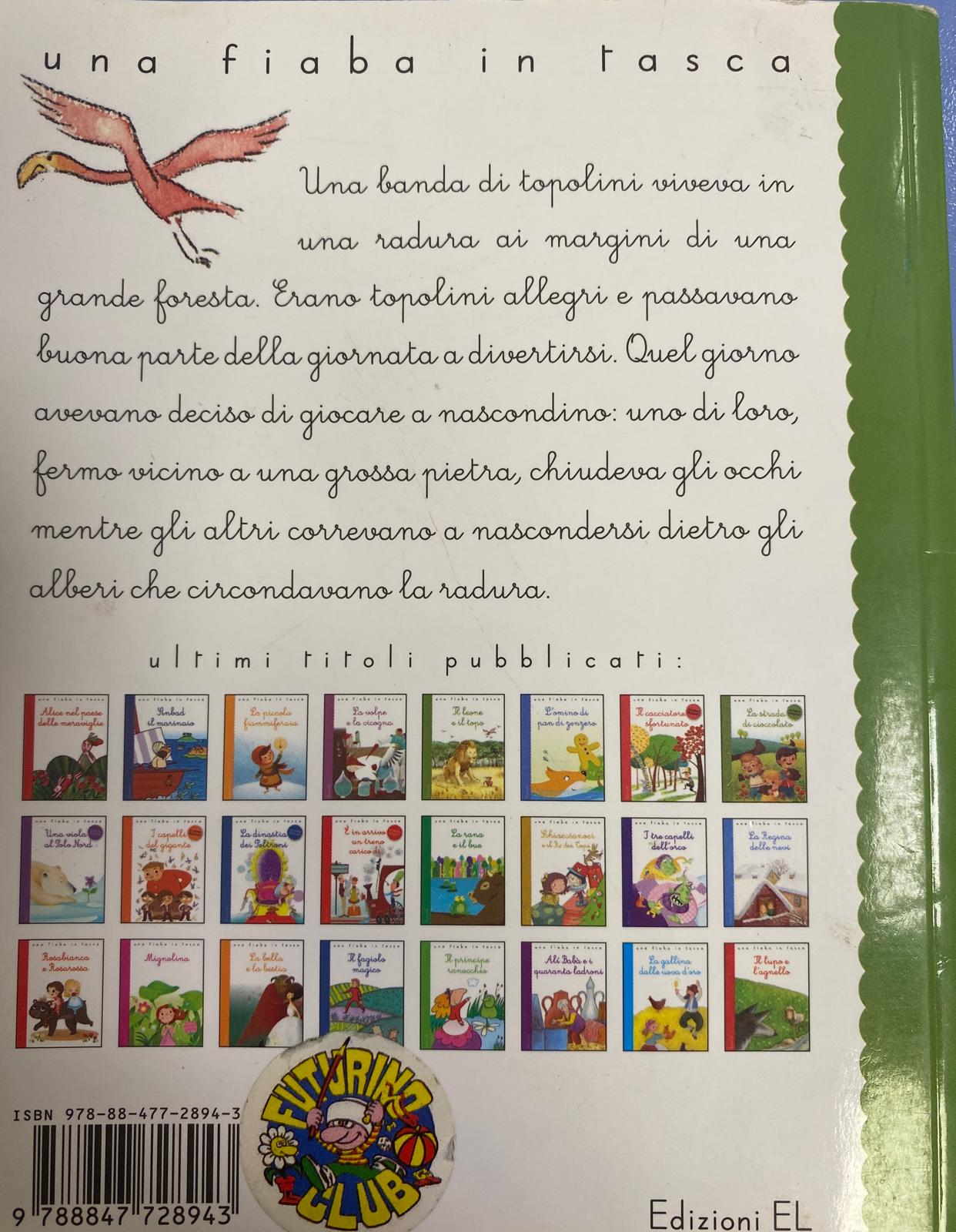 Il leone e il topo — verso