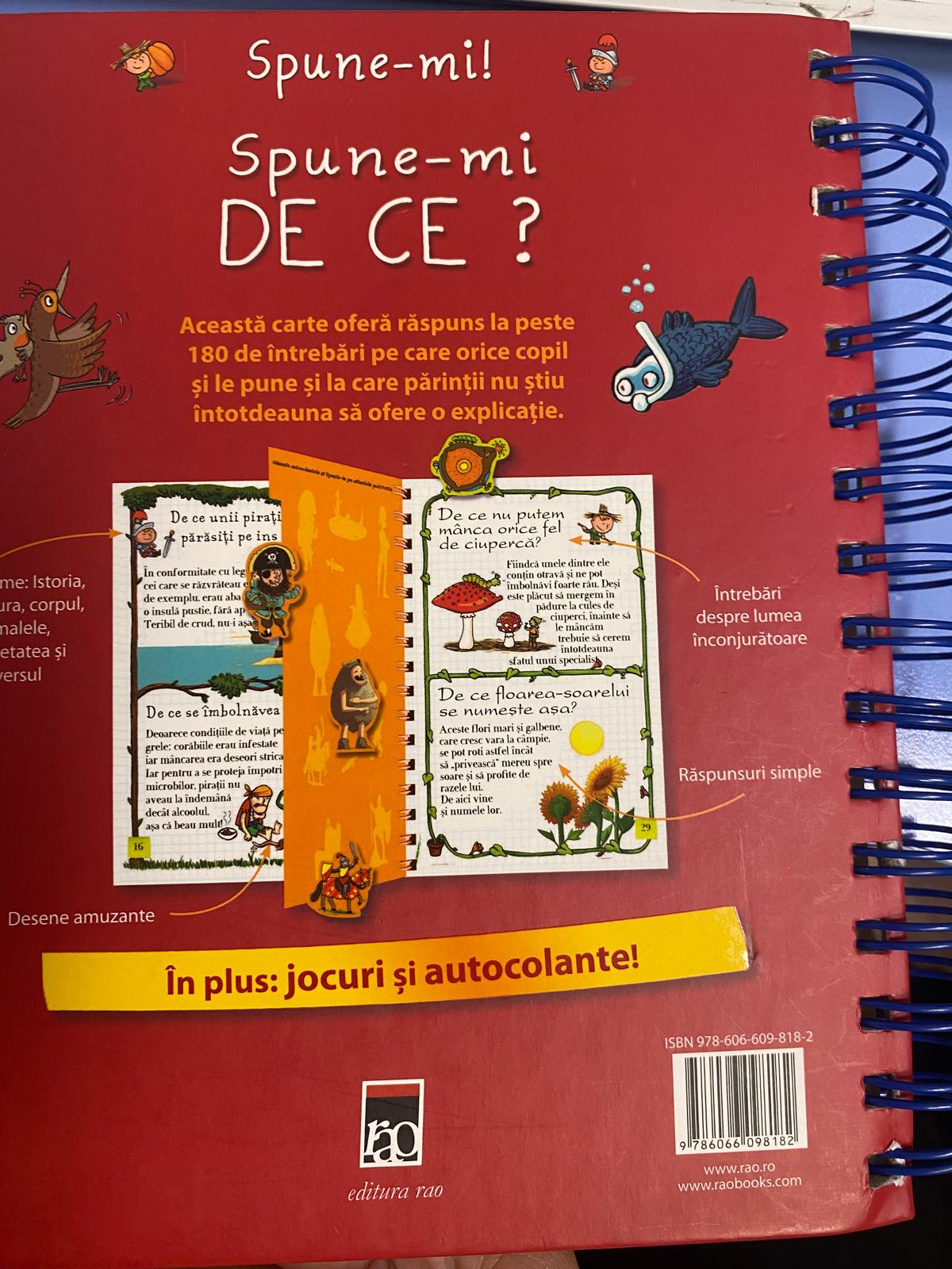 Spune-mi de ce? — verso